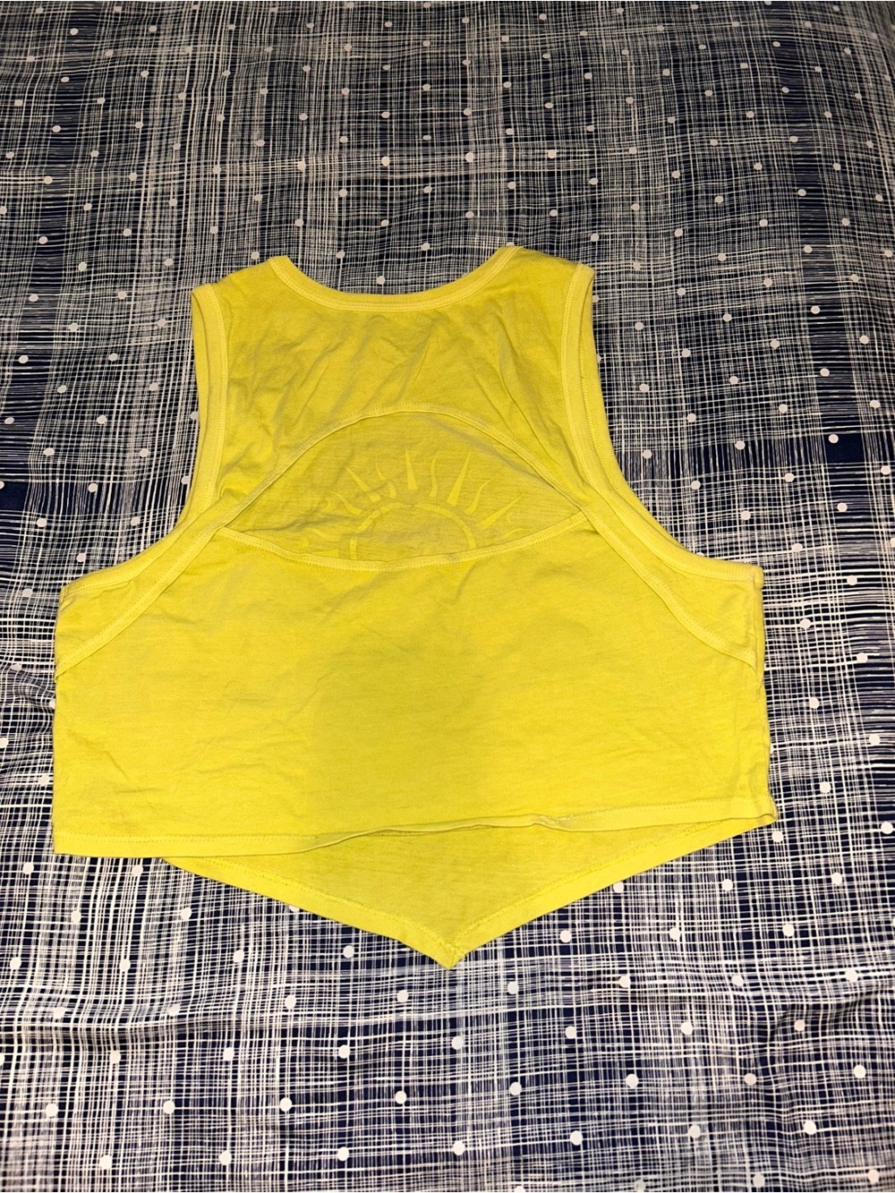 O'Neill Bright Yellow Graphic Tank Top - Picture 4 of 7